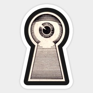A Dell Mystery (Keyhole Logo 1946) Sticker